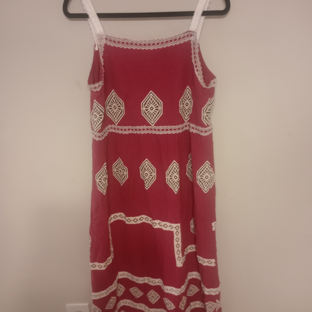 MISSLOOK Red Sleeveless Dress